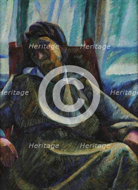 Sintesi plastica di figura seduta (Silvia), c1915. Creator: Boccioni; Umberto (1882-1916).