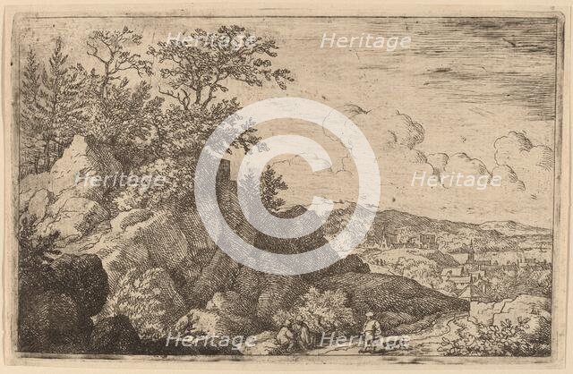 Peasant with His Dog, probably c. 1645/1656. Creator: Allart van Everdingen.