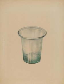 Jelly Tumbler, c. 1940. Creator: Unknown.