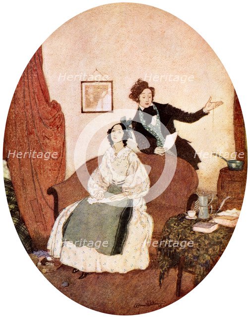 'Tis Lisette Whom I Adore, and with Reason More and More', c1900-1950. Artist: Unknown