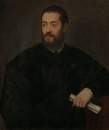 Portrait of a Musician, c1550. Creator: Antonio Badile IV.