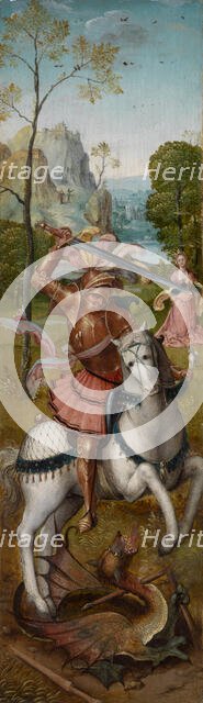 Saint George, 1519. Creator: Master of the Antwerp Adoration.