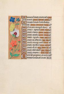 Hours of Queen Isabella the Catholic, Queen of Spain: Fol. 212v, c. 1500. Creator: Master of the First Prayerbook of Maximillian (Flemish, c. 1444-1519); Associates, and.