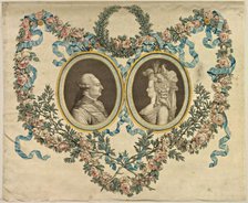 Louis XVI and Marie-Antoinette. Creator: Unknown.
