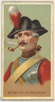 Seydlitz Cuirassier, from World's Smokers series (N33) for Allen & Ginter Cigarettes, 1888. Creator: Allen & Ginter.