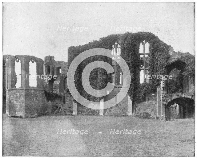 Kenilworth Castle, England, late 19th century.Artist: John L Stoddard
