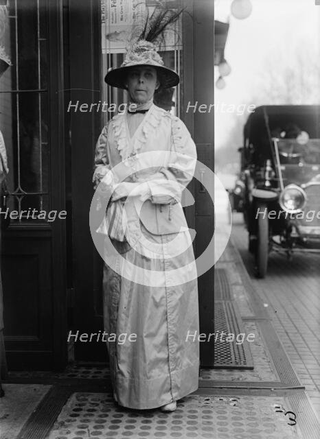 Mrs. Albert Sidney Burleson, 1st Breakfast, 1913. Creator: Harris & Ewing.