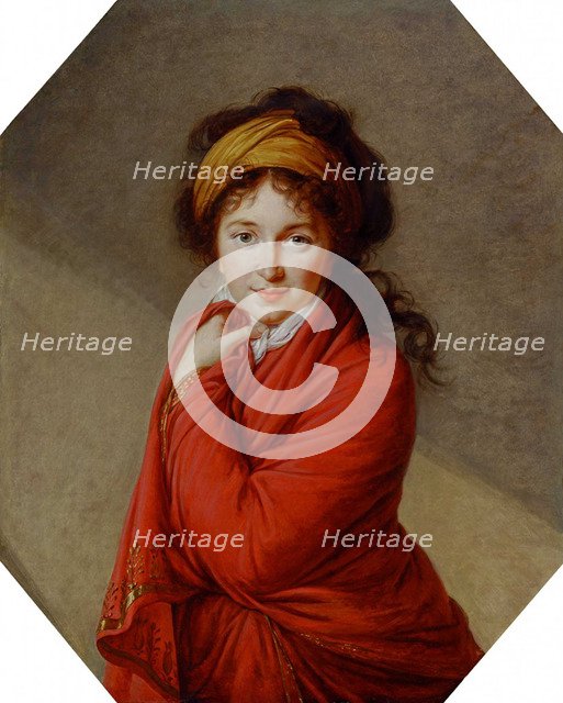 Portrait of Varvara Nikolayevna Golovina (1766–1821), née Golitsyna, 1797-1799. Artist: Vigée-Lebrun, Marie Louise Elisabeth (1755-1842)