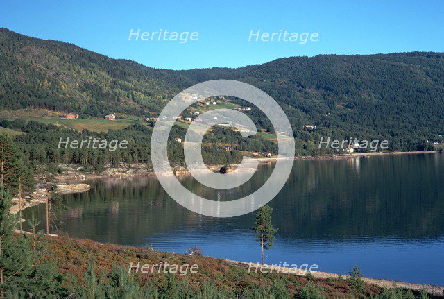 Baltic coast south of Oslo. Artist: Unknown