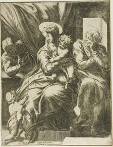 The Holy Family, 1568. Creator: Orazio de Sanctis.