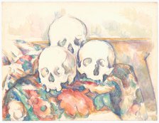 The Three Skulls, 1902/06. Creator: Paul Cezanne.