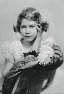 Princess Elizabeth aged nine, 1935, (1937). Artist: Unknown