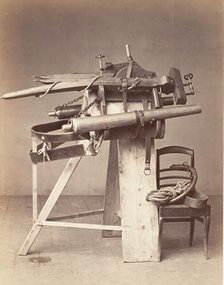 Saddle Mounted Cannon, 1860s. Creator: Unknown.