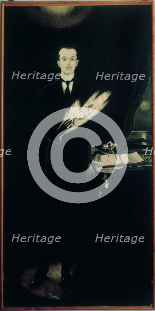 Self-Portrait, 1911. Creator: Alberto Martini.