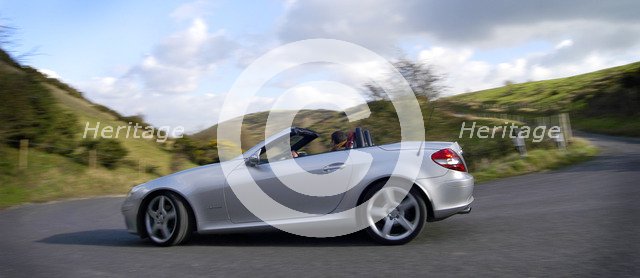 2004 Mercedes Benz SLK 200K. Artist: Unknown.