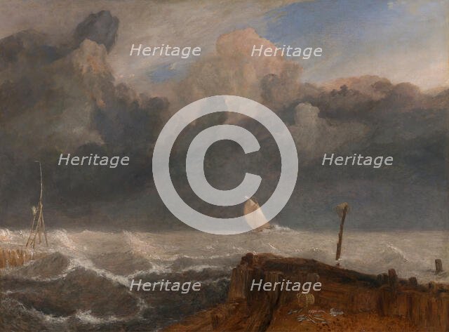 Port Ruysdael, between 1826 and 1827. Creator: JMW Turner.