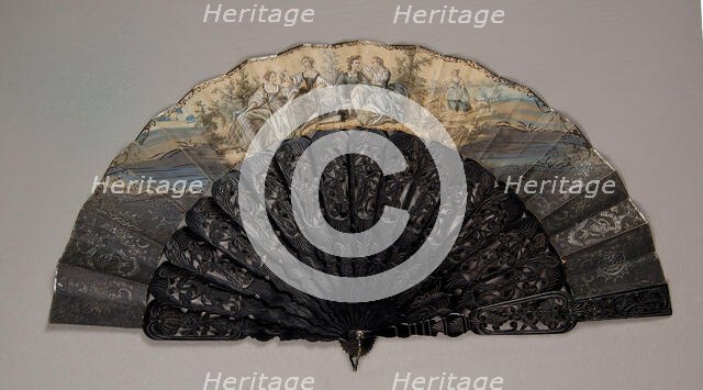 Fan, possibly Spanish, 1850-69. Creator: Unknown.