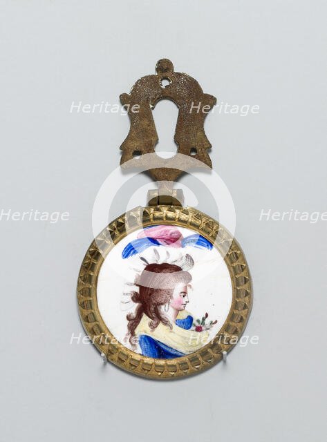 Cloak Pin (Knob or Tieback), England, 1810/30. Creator: Unknown.