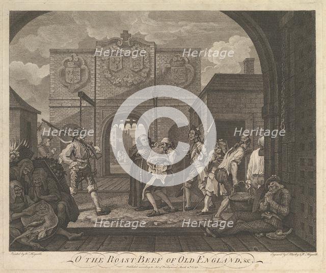 O the Roast Beef of Old England-The Gate of Caiais, March 6, 1749. Creator: William Hogarth.