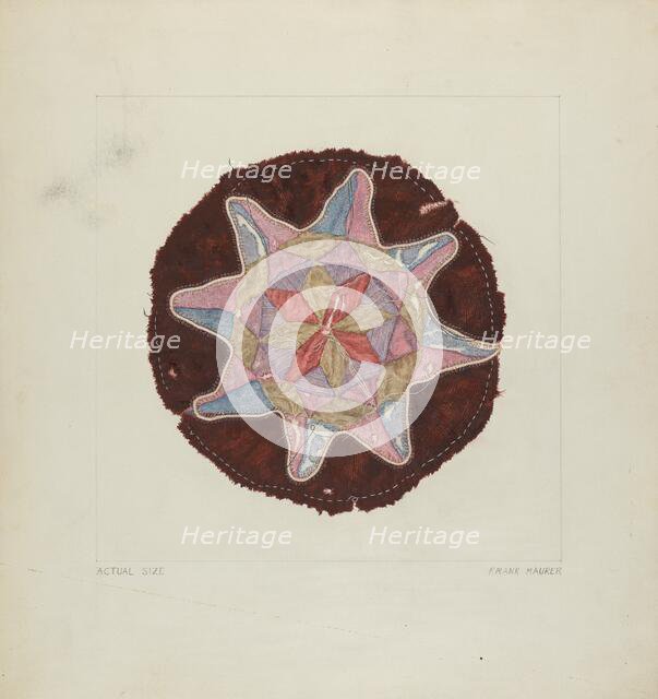 Pin Cushion, 1935/1942. Creator: Frank Maurer.