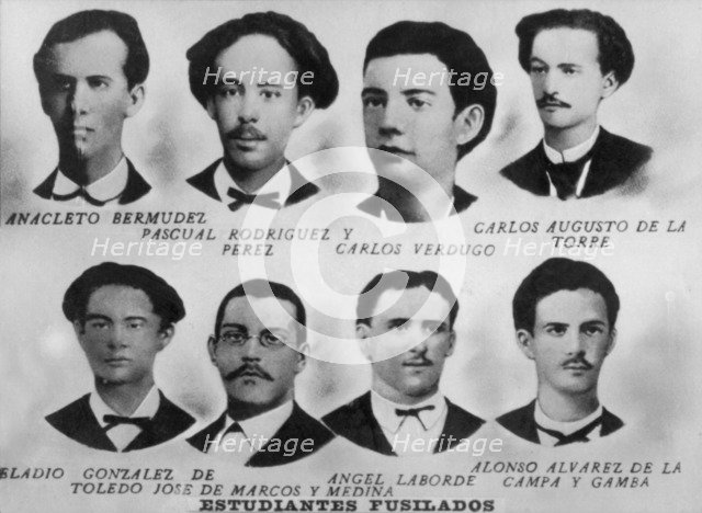 Students executed, (1871), c1920s. Artist: Unknown