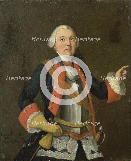 Jan Hendrik van Rijswijk (b 1717), 1754. Creator: Isaac Lodewijk La Fargue.