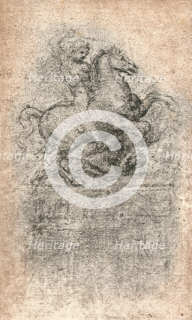 Study for the Sforza Monument, c1482-c1499 (1883). Artist: Leonardo da Vinci.