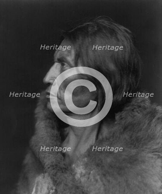 Mosquito Hawk-Assiniboin, c1908. Creator: Edward Sheriff Curtis.