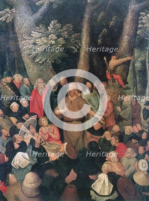 'The Sermon of John the Baptist' (detail), 1604. Artist: Pieter Brueghel the Younger