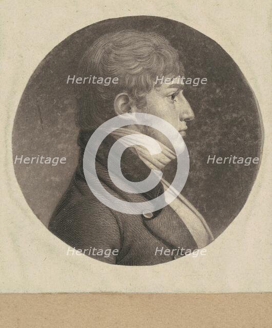 James Latimer Cuthbert, 1798-1803. Creator: Charles Balthazar Julien Févret de Saint-Mémin.