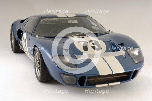 Ford GT40 Daytona prototype 1965. Artist: Simon Clay.