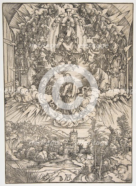 Saint John before God and the Elders, from The Apocalypse.n.d. Creator: Albrecht Durer.