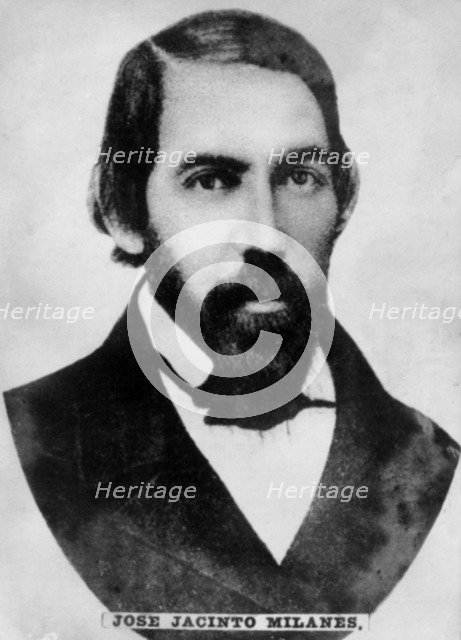 José Jacinto Milanés y Fuentes (1814-1863), renowned poet, linguist and writer. Artist: Unknown