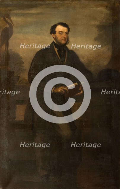 Portrait Of Charles B Adderley 1st Lord Norton, 1865. Creator: Henry Weigall.