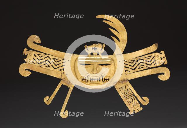 Mask Ornament, 1-550. Creator: Unknown.