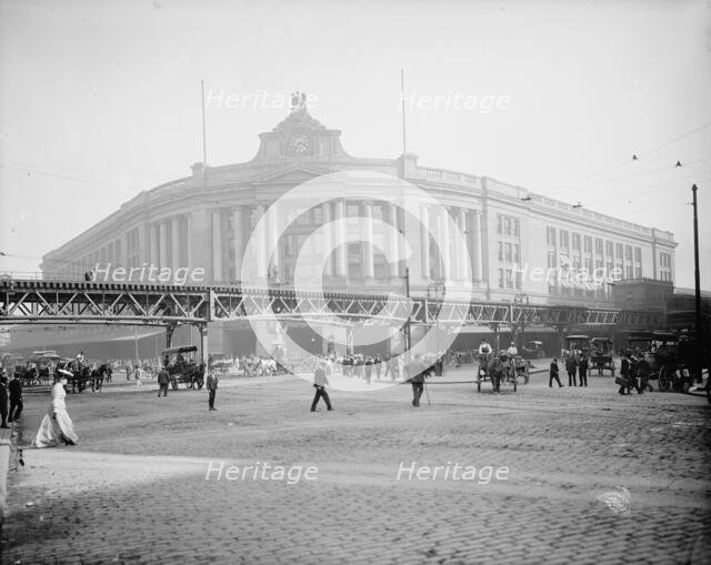South Station, Boston, Mass., c1905. Creator: Unknown.