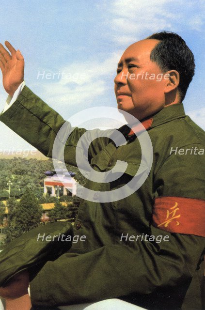 Mao Zedong, Chinese Communist revolutionary and leader, c1950s-c1960s(?). Artist: Unknown