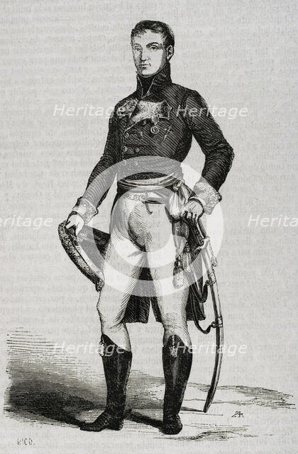 Mariano Alvarez de Castro, (1749-1810), Spanish military and liberal politician, 1853. Creator: Bernardo Rico.