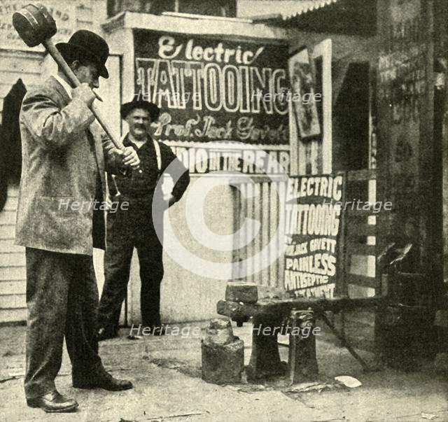 Fairground attraction, 1910. Creator: Unknown.