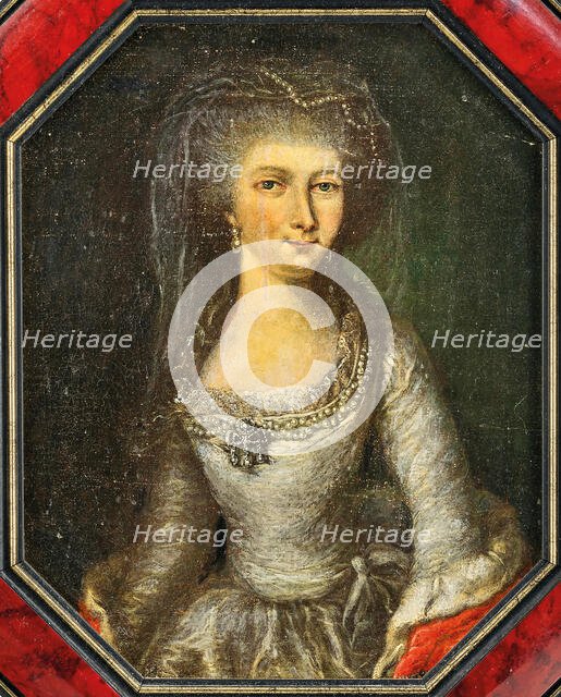 Duchess Elisabeth Christine of Brunswick-Wolfenbüttel-Bevern (1715-1797), Queen of Prussia, c.1740. Creator: Anonymous.