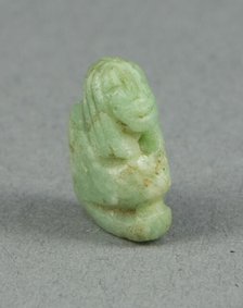 Amulet of a Crouched Female Sphinx, Egypt, Middle Kingdom, Dynasty 11-13 (about 2055-1650 BCE). Creator: Unknown.