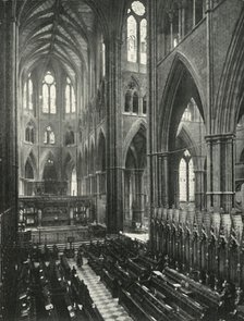 'Westminster Abbey: Choir and Apse', 1911. Creator: Unknown.