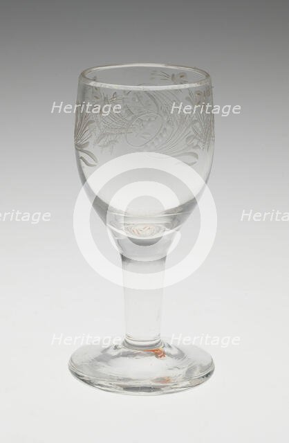 Wine Glass, England, Late 18th century. Creator: Unknown.