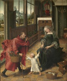 The Holy Family, 1515. Creator: Master of the Legend of the Magdalen.