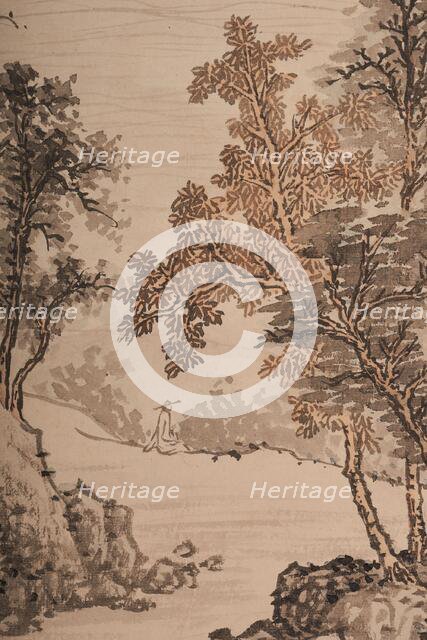 Dreaming at the water's edge, 1951. Creator: Wu Sidan.