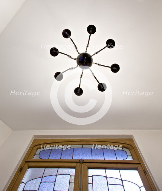 Interior-Hotel van Eetvelds, Av. Palmeston, Brussels, Belgium, (1895), c2014-2017. Artist: Alan John Ainsworth.