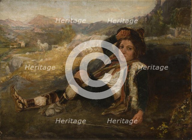 Roman Shepherd-Boy, c1886. Creator: Aleksander Stankiewicz.