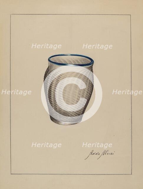 Tumbler, c. 1936. Creator: Charles Caseau.