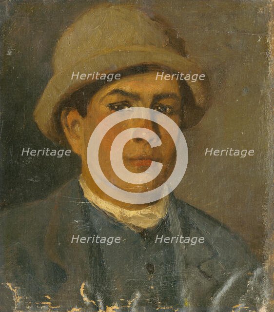 Mill Helper from Beckov, around 1900. Creator: Ladislav Mednyanszky.