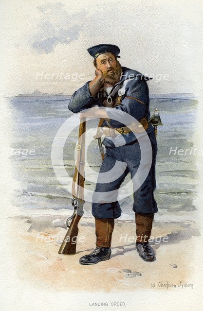 'Landing Order', c1890-c1893.Artist: William Christian Symons